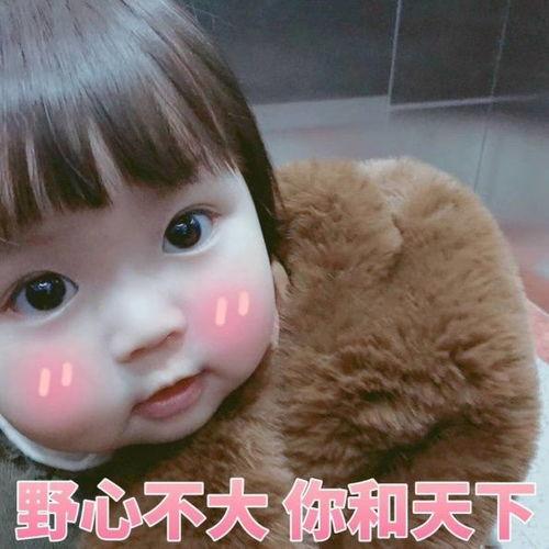 小胖女孩表情包,萌态可掬，笑点满满