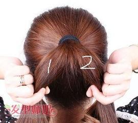 编鱼骨辫的步骤照片,轻松掌握时尚发饰技巧