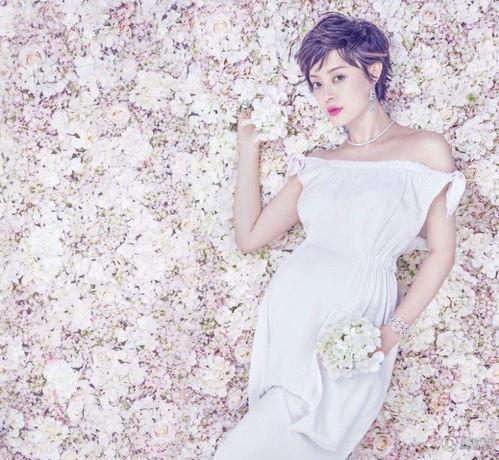 霍思燕孕期照片,孕味十足，幸福满满